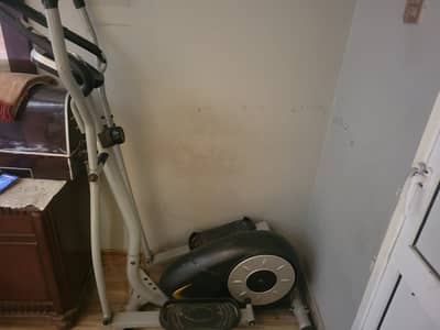 Branded elliptical cycle