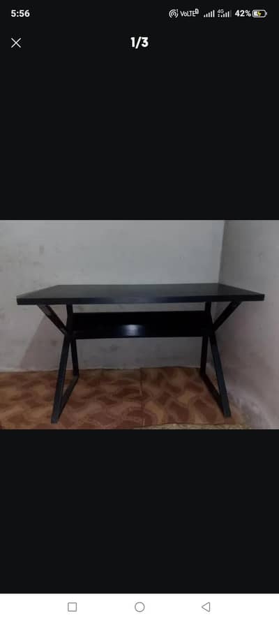 k shape study tabel