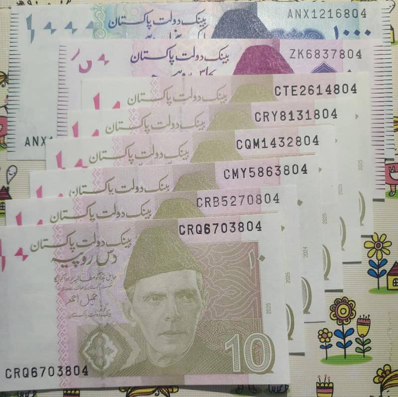 Pakistani currency notes old 5