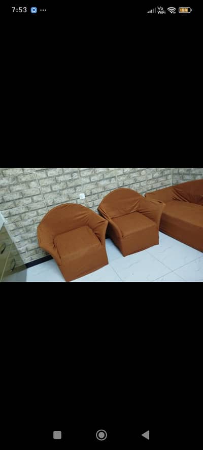 five seater sofa set with covers