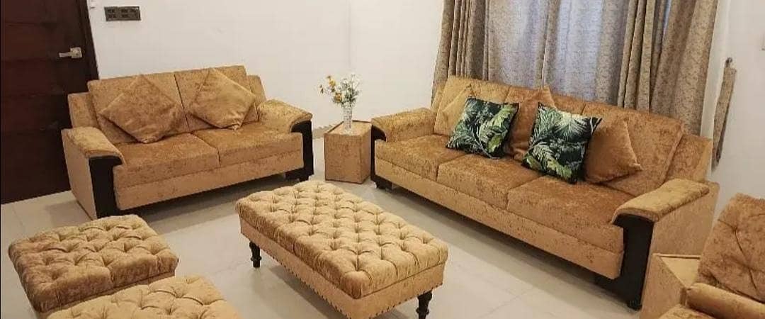 Eight Seaters sofa with Table 3