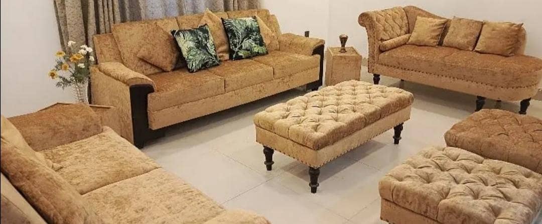 Eight Seaters sofa with Table 7