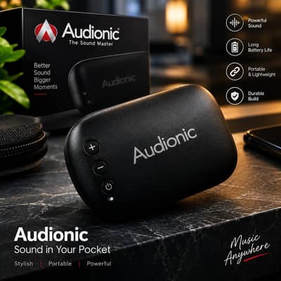 Audionic Mini Bluetooth Speaker  | Portable & Powerful