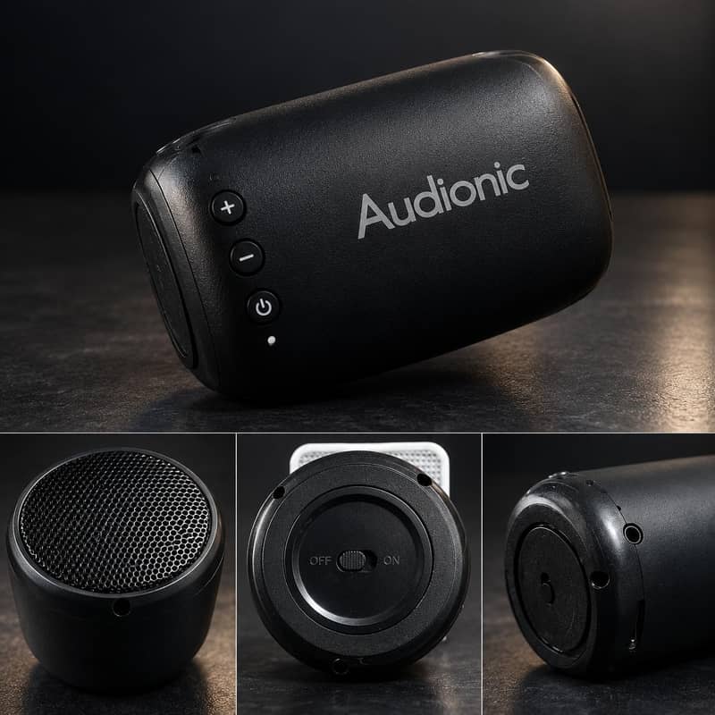 Audionic Mini Bluetooth Speaker  | Portable & Powerful 1