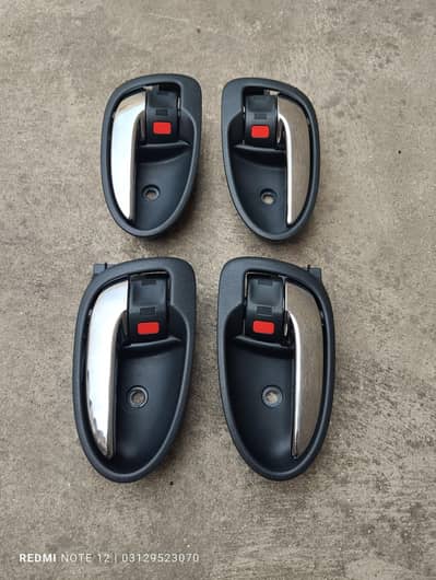 Toyota Vitz inner Door Chrome Handle Available