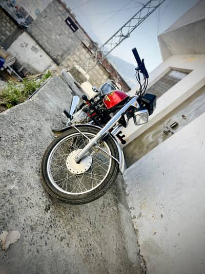 Honda 125 self start 2021 model mansehra number