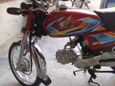 Honda CD 70 lush and genwain condition 25/26 MODEL. . . . .