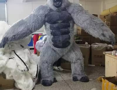 Gorilla mascot costume