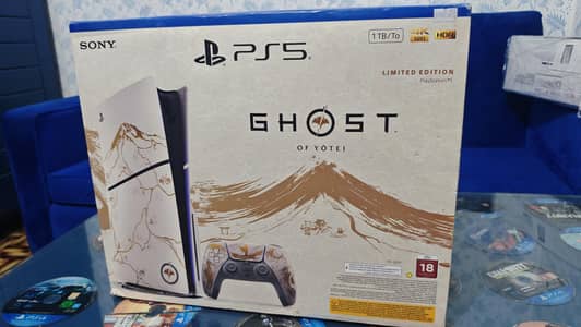 ps5 slim ghost of youtei bundle gold edition 2116 UK Matt model 2026