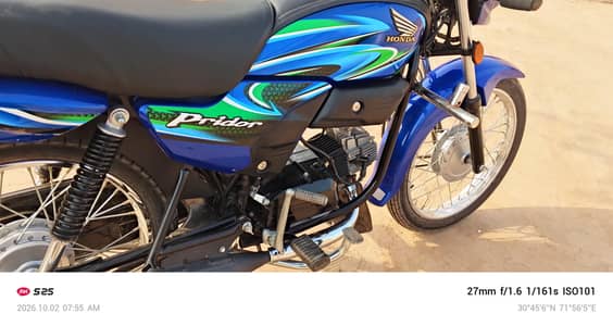 Pridor Honda 2026 model 4000 km chla hova ha applied for fresh ha.