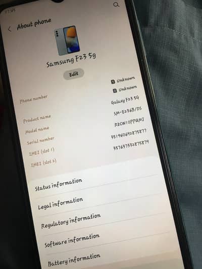Samsung Mobile F23 5G