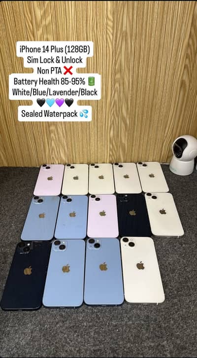 Apple iPhone 14 PLUS - 128 GB - Non PTA - Brand New