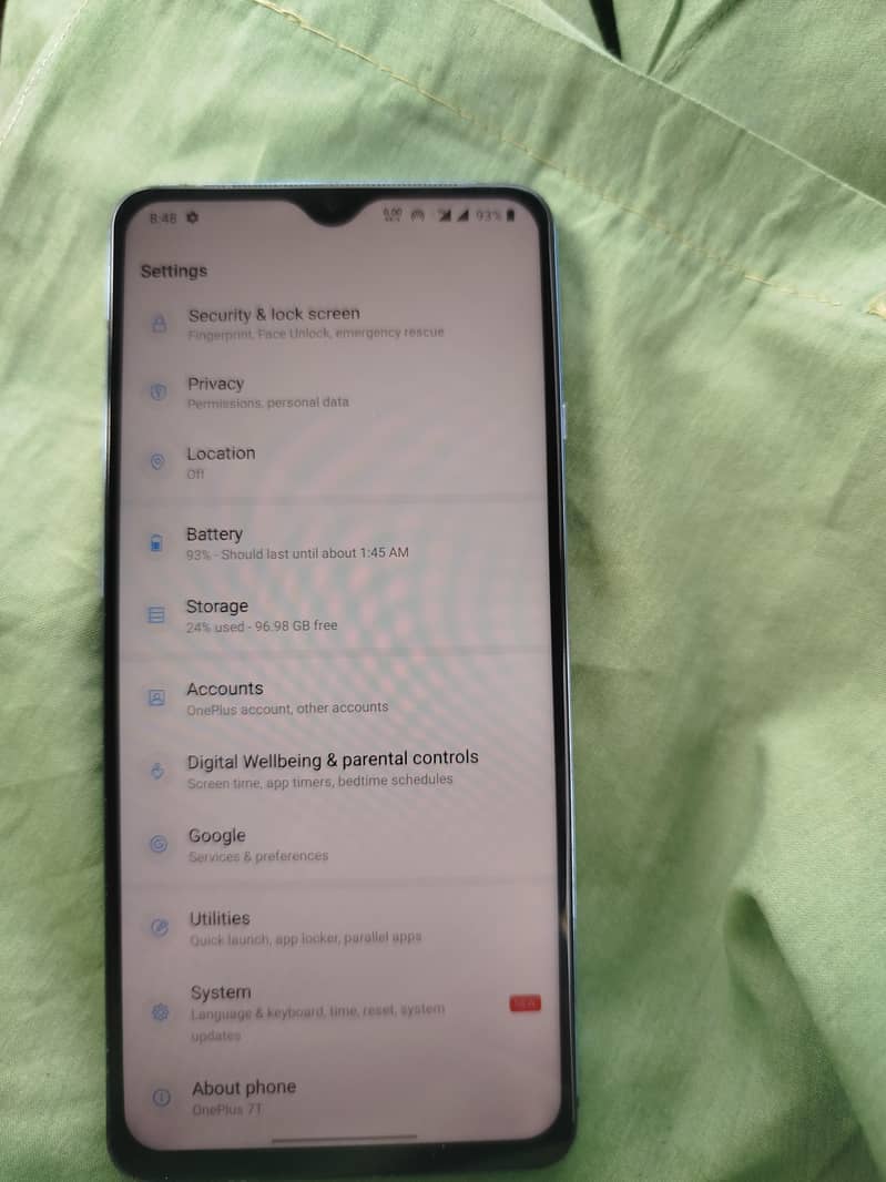 One Plus 7T 2