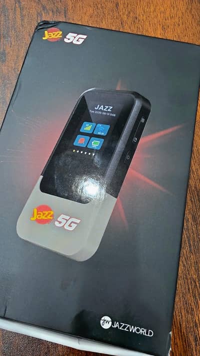Mobilink Jazz 5G MiFi Pocket Broadband Device