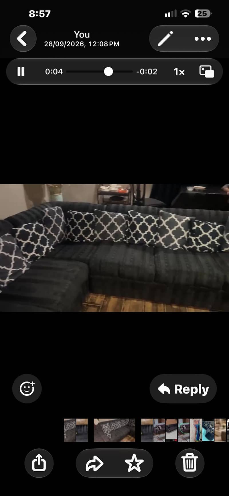 L Shape sofa set 0