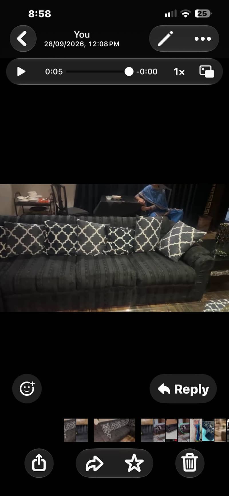 L Shape sofa set 2