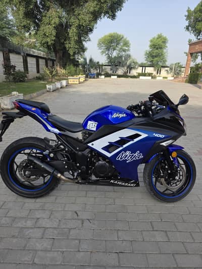 Kawasaki ninja 400cc dual cylinder 2025