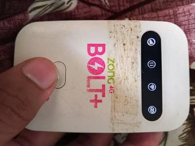 Zong Bolt+ MF25 4G LTE Mobile WiFi Modem | Portable 4G | All SIMs