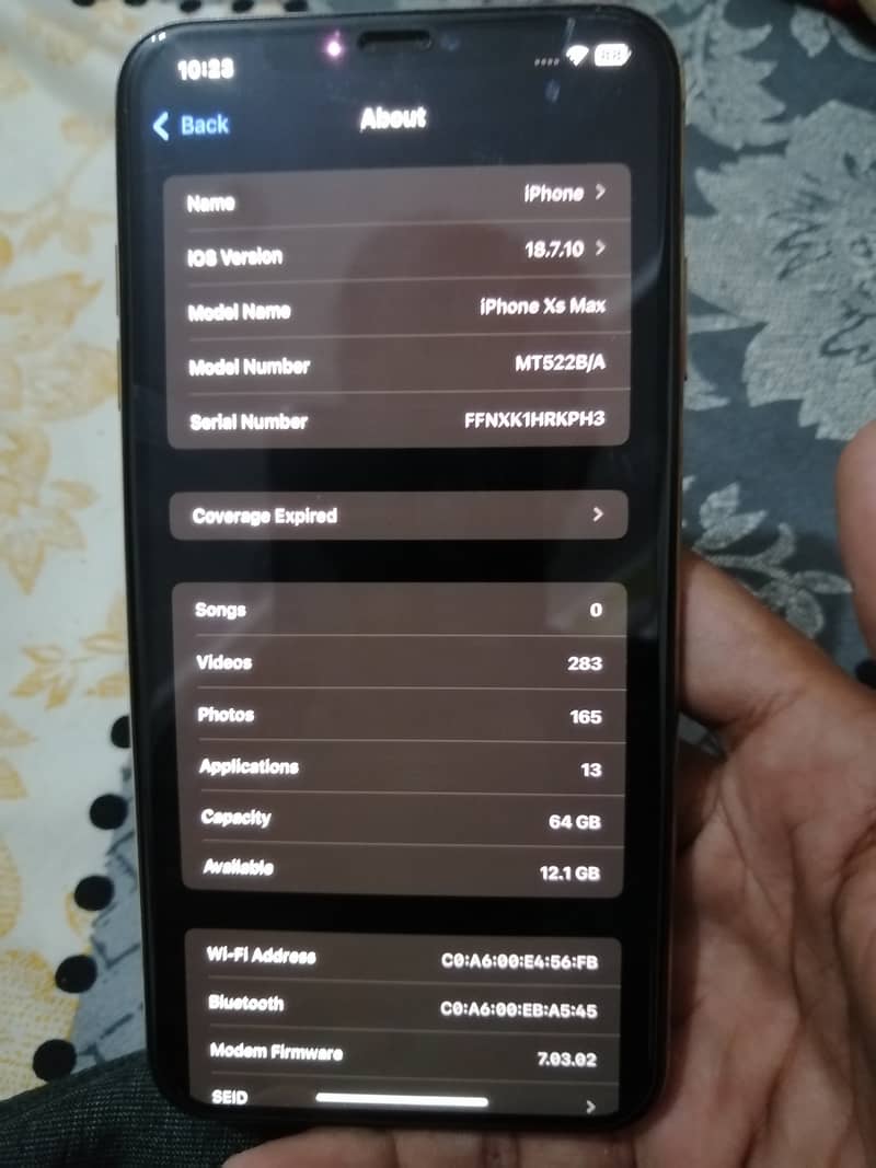 Apple iPhone XS Max 5