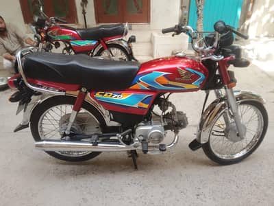 sale Honda CD 70 for sale contact num 03298158332