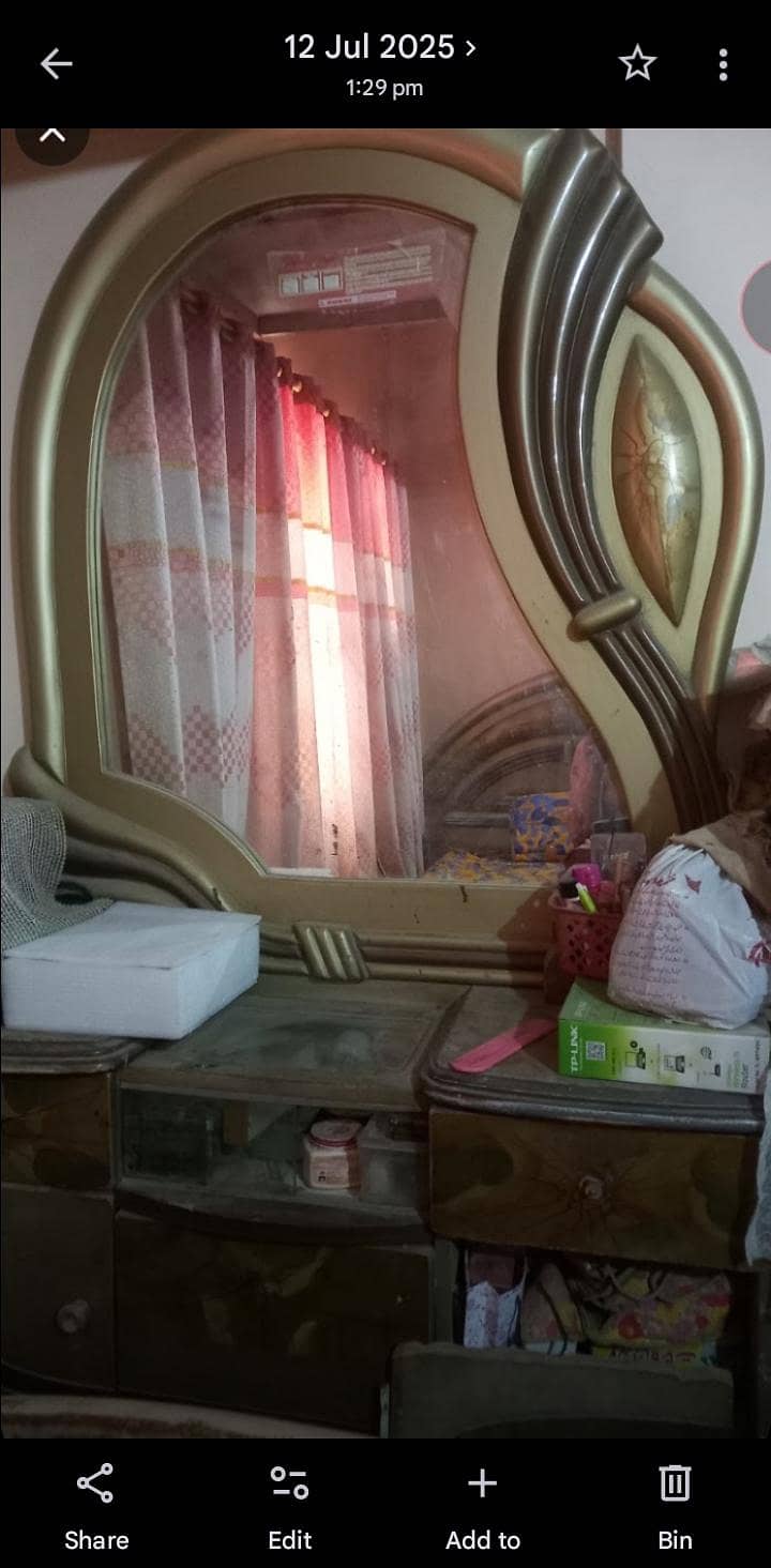 Dico Bed and Dressing Table 1