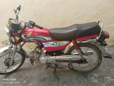 Honda CD 70 Model(2025)