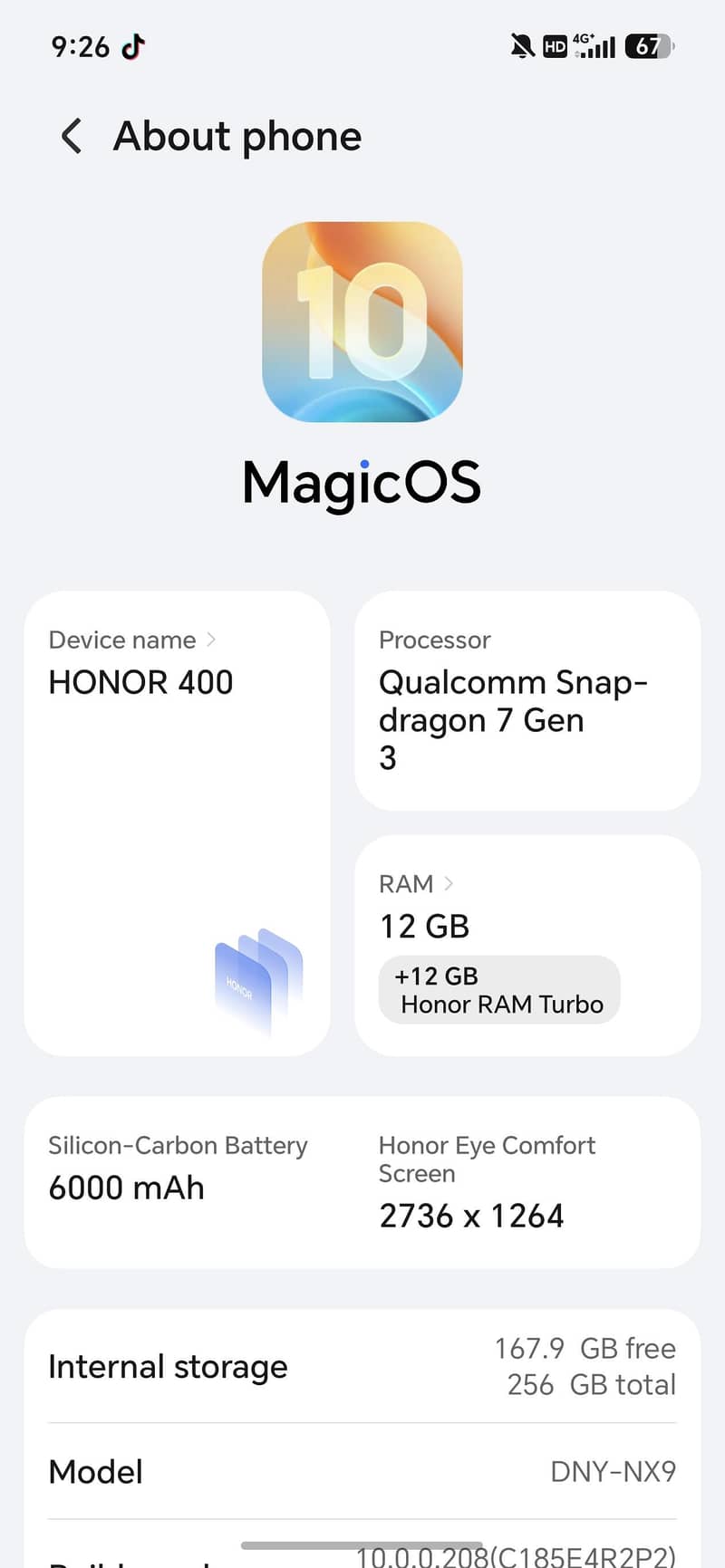 Honor Other Model 4