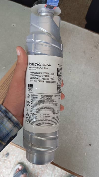 NRG Original Black Toner 885016 – 360g – Nashuatec/Ricoh