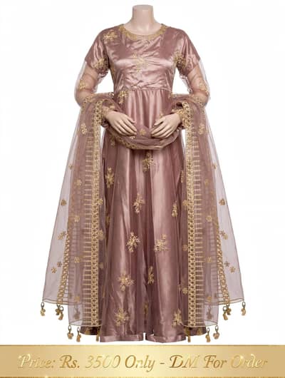 Rose gold fancy maxi - 1 time used - 10/10 condition