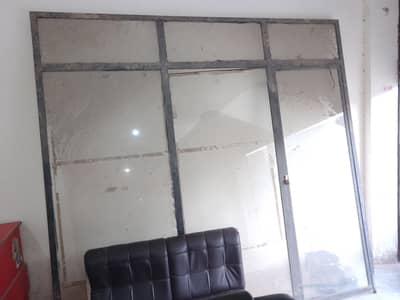 shop mirror door