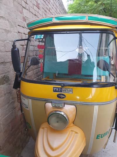 Tez Raftar CNG Rickshaw 2024 Model For Sa