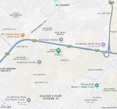 West Open 120 Square Yards Residential Plot In Stunning Pir Gul Hassan Town Is Available For Sale