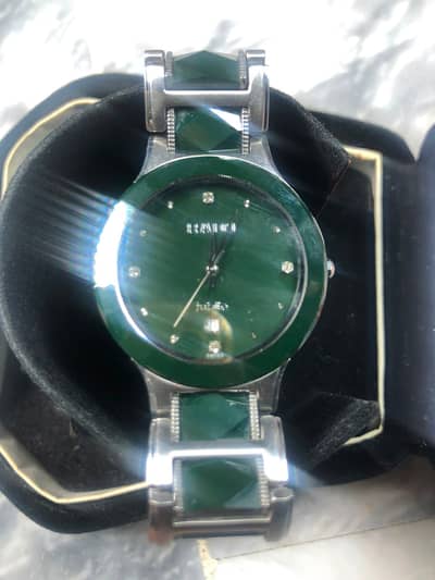 RADO Green Dial Men’s Watch | Stainless Steel Bracelet | Swiss Style |