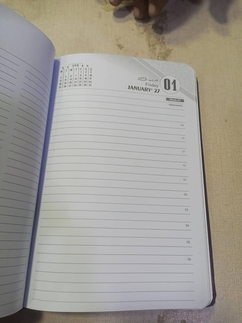 Diary 2027 2