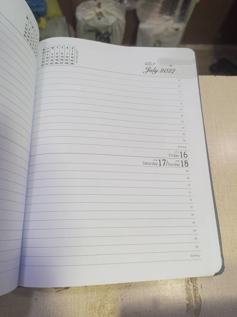 Diary 2027 10