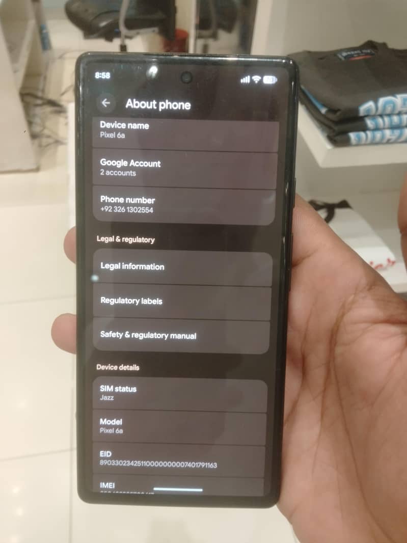 google pixel 6a 3