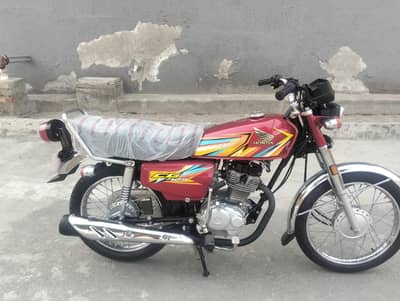 HONDA CG 125 RED