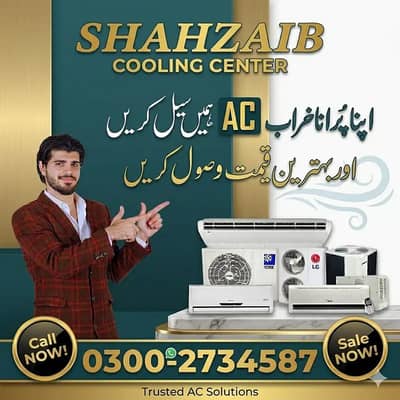 AC / split AC / Window. AC / inverter AC / ac sale purchased