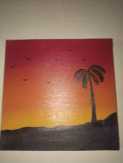 canvas painting brand new only rs 7000