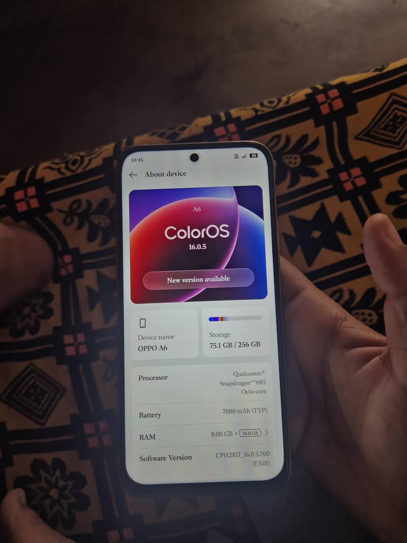 OPPO A6 0