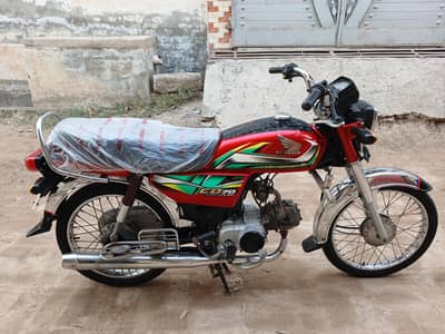 Honda CD 70 model 2021/22 Bic for sale 03290347338
