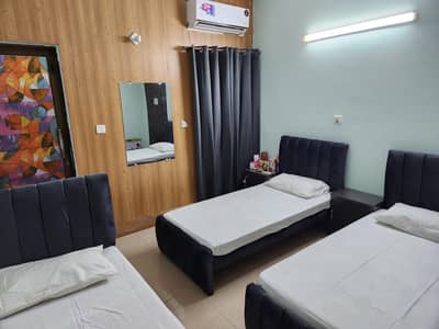 Fully furnished sharing rooms.