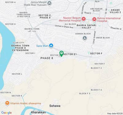 E1 PlotA#76 Boulevard Road 2 Size 10marla Phase 8 Bahria Town Rawalpindi