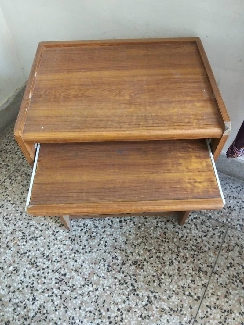 wooden computer table 1