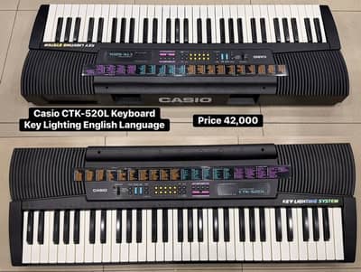 Casio CTK-520L Keyboard / Guitar / Piano / Amp / Bass / Electric