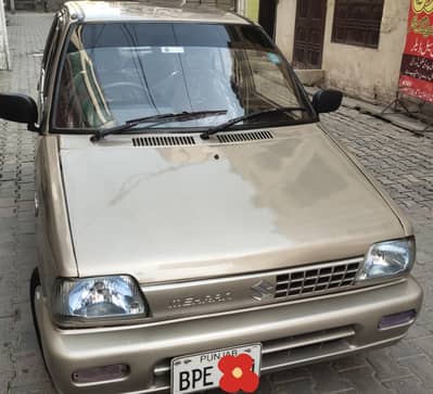 Suzuki Mehran VXR 2019 Total genuine Minor touching one piece