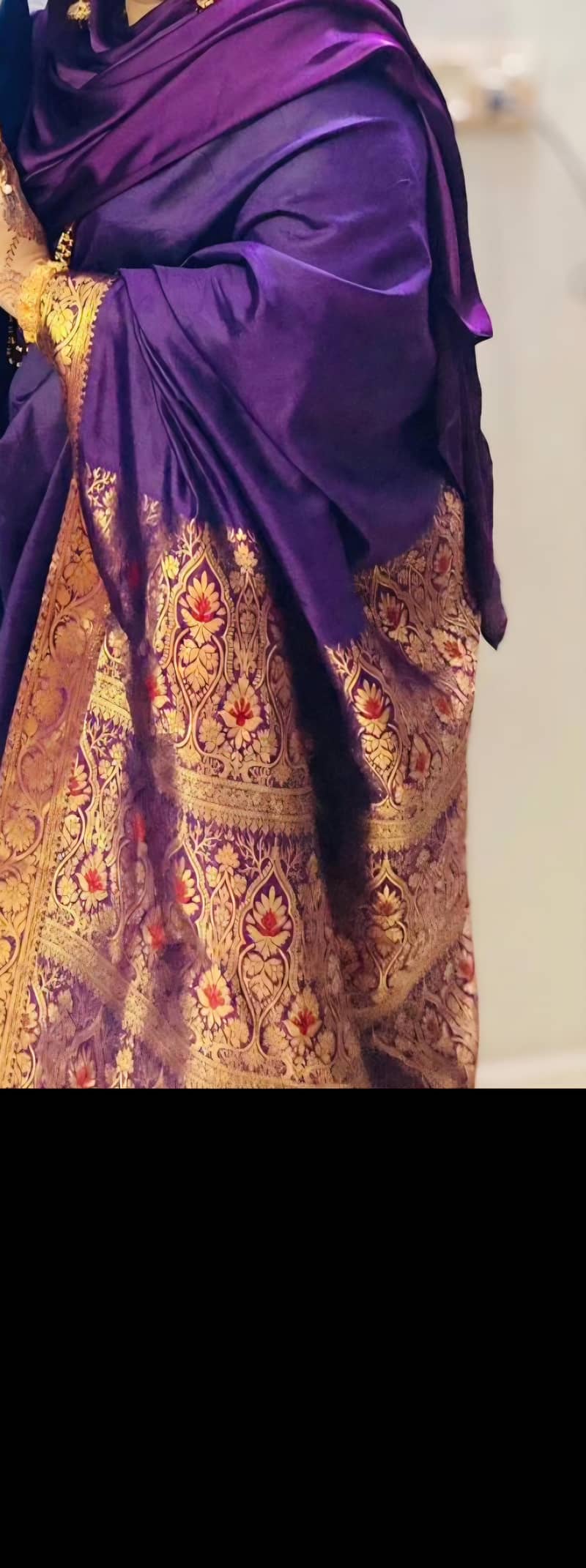 stitched sari 0