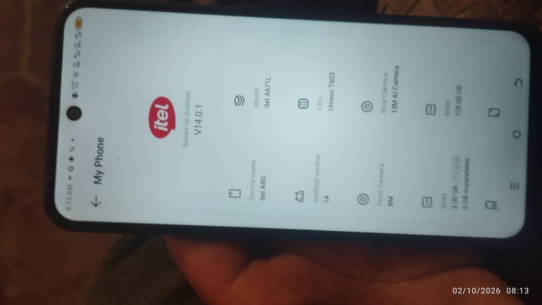 Itel A80 1