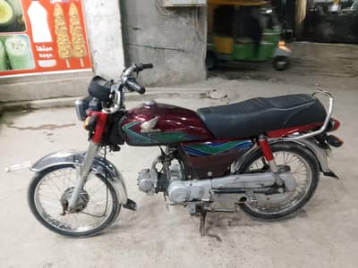 honda cd 70 2018 model hy engine tyre ok hin
