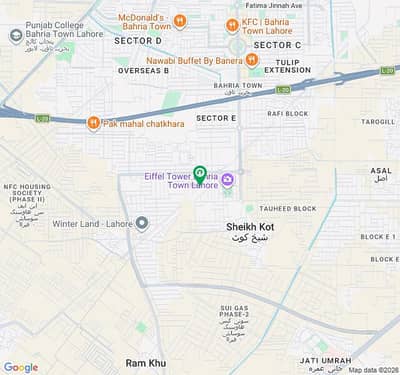 10 Marla Plot Quaid Block Bahria Town Lahore
